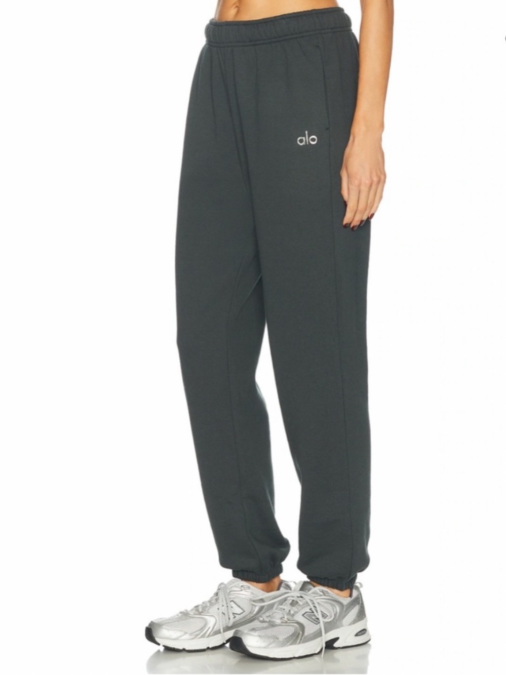 Alo Yoga Accolade Sweatpants in Charcoal Green Womens Size XXS